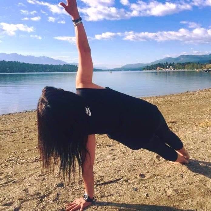 Diane Yoga at the Lake